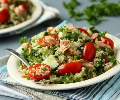 Salmon Quinoa Salad Recipe - Brain Matters
